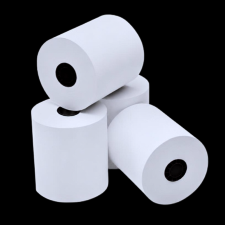 Thermal Paper Rolls 2 1/4" (56mm) x 85'  Case of 100 Rolls